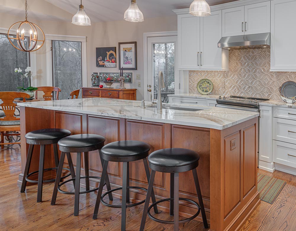 kitchen island design by lara lee strickler