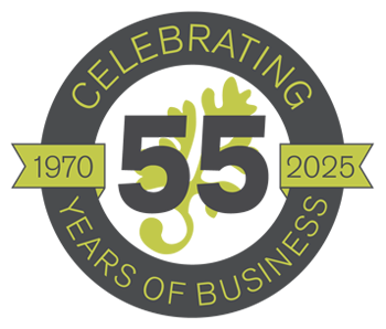 ideal cabinets 55 years logo