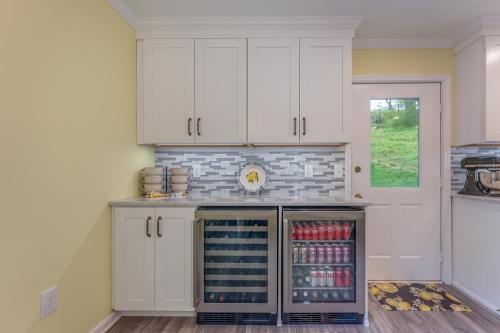 julia fitch home cabinet design mini fridge white cabinets