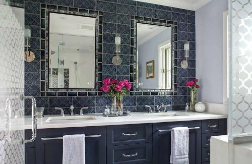 ideal cabinets bathroom design bath cabinets dark tile