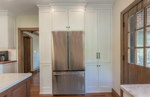 ideal cabinets lara lee strickler nichols kitchen design refrigerator cabinetry