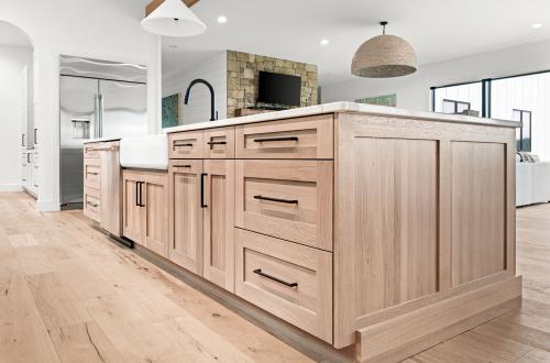 ideal cabinets victoria bombardieri kitchen design wood base cabinets kitchen island