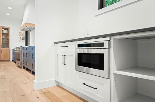 ideal cabinets victoria bombardieri kitchen design white cabinetry with built in appliance